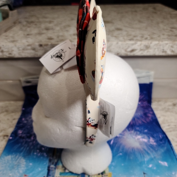 Disney Parks Holiday Lodge Snow Mickey Christmas Minnie Mouse Ears Headband 2021 - Picture 4 of 7